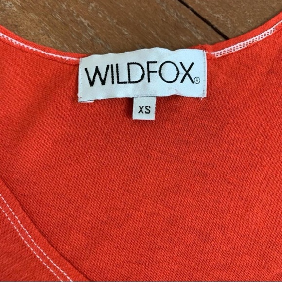 Wildfox Red Heart Rope Anchor Tank Top size xs - Picture 6 of 7